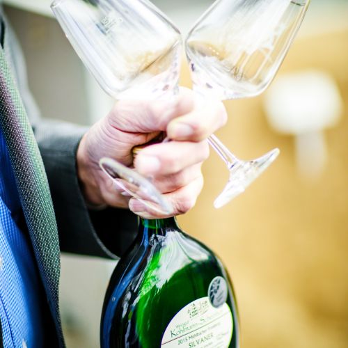 Boxbeutel Spargel liebt Silvaner