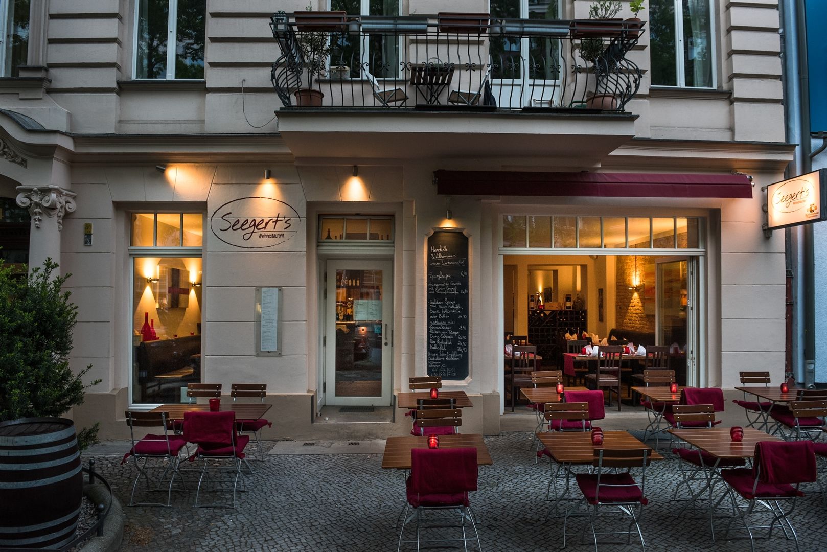 Seegerts Weinrestaurant von außen